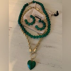 J Crew jewelry set